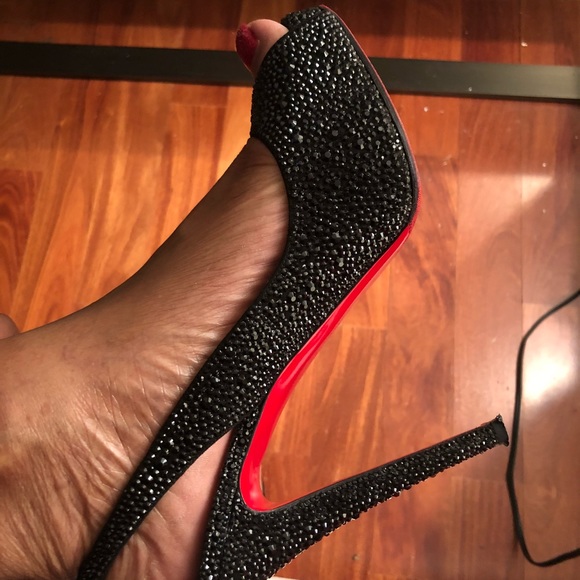 Christian Louboutin Very Riche Sling Backs Sz 41 - Picture 3 of 7